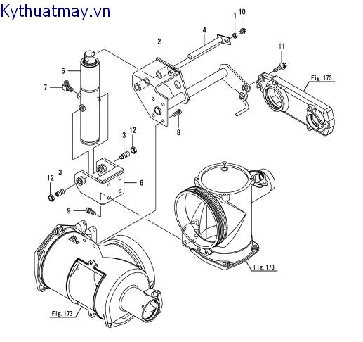 Phễu tách dầu trống cuốn lúa 2